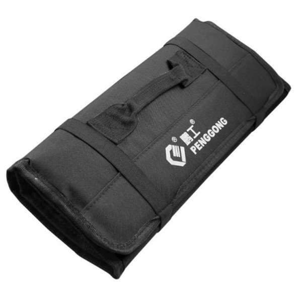 Multi-function Waterproof Oxford Carrying Folding Roll Bags Portable Storage Tool Bag(Black)