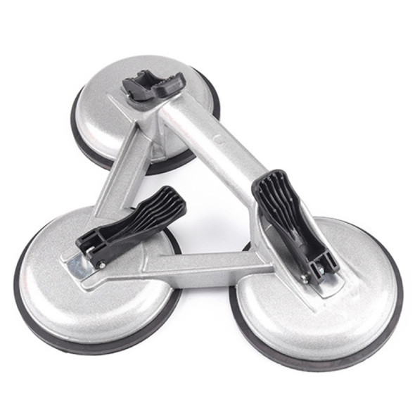 Aluminum Heavy-Duty Glass Suction Cup Hardware Tool, Model: Three Claws