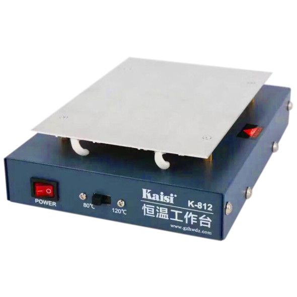 Kaisi K-812 Constant Temperature Heating Plate LCD Screen Open Separator Desoldering Station, EU Plug