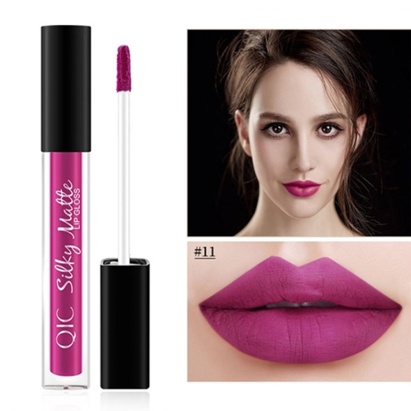 QIC Q905 Liquid Lipstick Professional Makeup Matte Lipstick Long Lasting Cosmetics Lip Gloss(11)