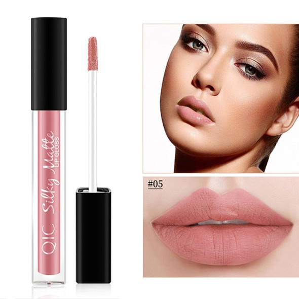 QIC Q905 Liquid Lipstick Professional Makeup Matte Lipstick Long Lasting Cosmetics Lip Gloss(5)