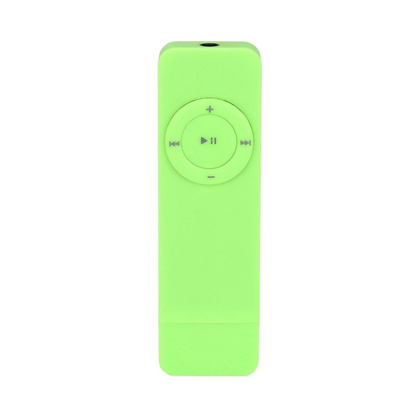 Fashionable Portable Long Sport Lossless Sound Music Media MP3 Player, Support Micro TF Card, Host Only, Memory Capacity:4GB(Green)