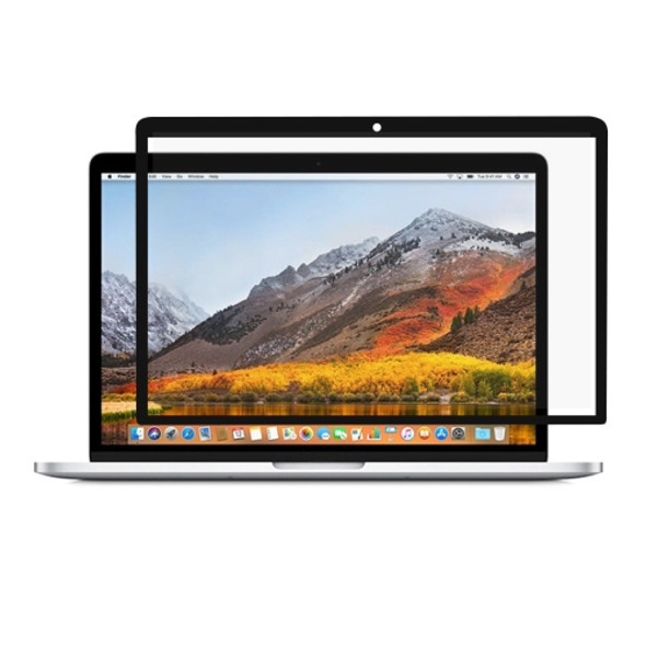0.3mm 6H Surface Hardness HD Scratch-proof Full Screen PET Film for MacBook Pro 13.3 inch (A1278) (Black)