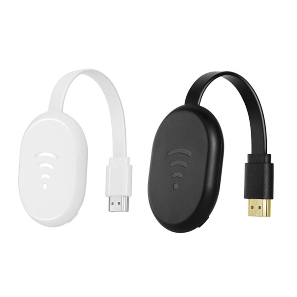 E38 White Wireless WiFi Display Dongle Receiver Airplay Miracast DLNA TV Stick for iPhone, Samsung, and other Smartphones