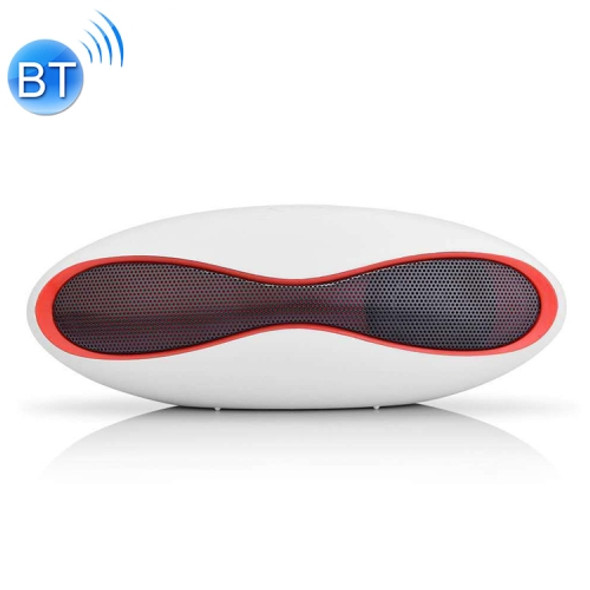 Mini Bluetooth Speaker Portable Wireless Speaker Sound System 3D Stereo Music Surround TF USB Super Bass Column Acoustic System(white)