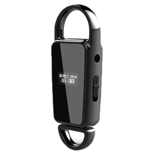 S23 HD Noise Reduction Keychain Voice Recorder Pen with Display Screen, Capacity:16GB