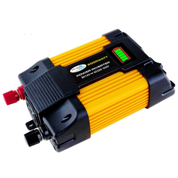 Little Wasp 12V to 220V 6000W Car Power Inverter with LED Display & Dual USB