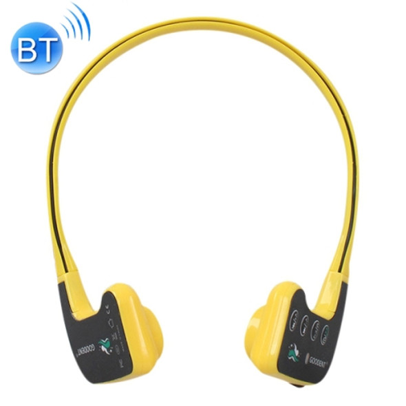 Bone Conduction Headphone Swimming Teaching Bluetooth Headphone(Yellow)