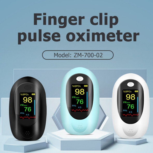 2 PCS ZM-700-02 TFT Fingertip Oximeter Blood Oxygen Saturation Detector,Ramdom Color Delivery