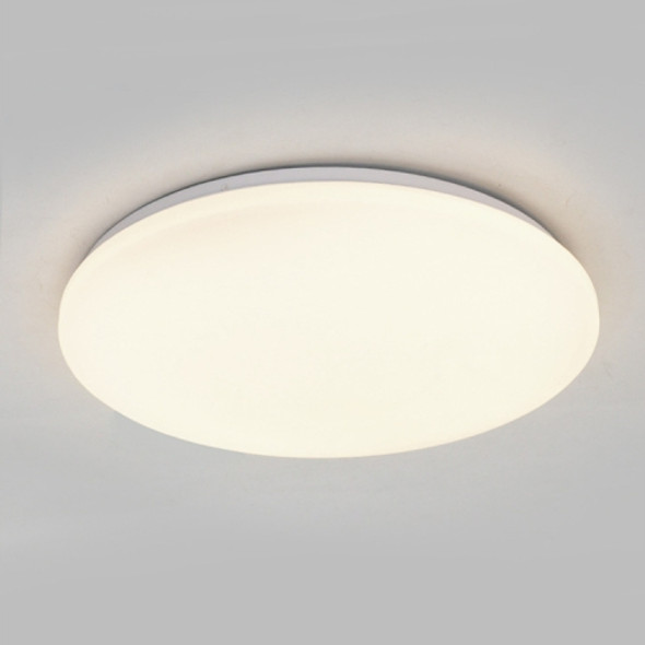 QSXDD-TJ Waterproof Ceiling Light LED Bathroom Moisture-Proof Dust-Proof Circular Ceiling Lamp, Power source: 24W 400mm(Natural Light)