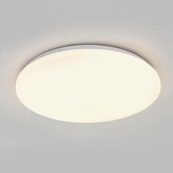 QSXDD-TJ Waterproof Ceiling Light LED Bathroom Moisture-Proof Dust-Proof Circular Ceiling Lamp, Power source: 18W 350mm(Natural Light)