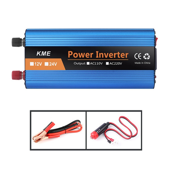 Carmaer 1600W Car Smart Multi-function Digital Display Inverter Household Power Converter, Specification:60V to 220V