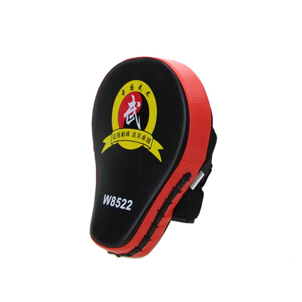 W8522 Sanda Boxing Hand Target Adult Thickened Curved Hand Target(Red)