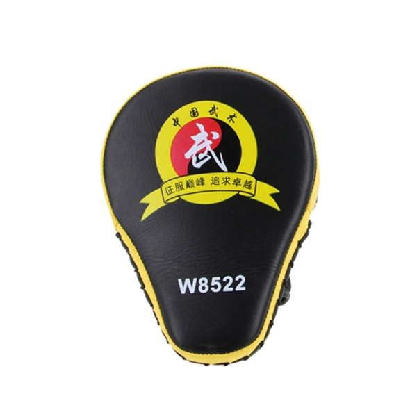 W8522 Sanda Boxing Hand Target Adult Thickened Curved Hand Target(Yellow)