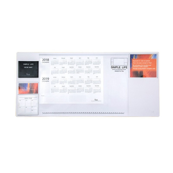 Original Xiaomi Youpin FZ662001-W Fizz Multifunctional Storage Desk Mat(White)