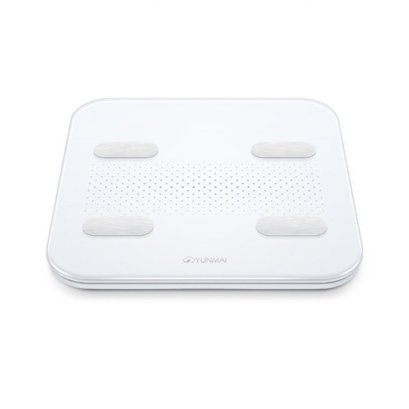Original Xiaomi Youpin Yunmai Haoqing Color 2  Wireless Bluetooth Smart Digital Body Fat Scale Health Analyzer, Compatible with Android / iOS(White)