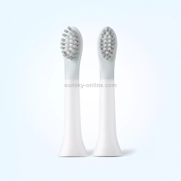 Original Xiaomi Youpin 2 PCS Sonic Electric Replacement Toothbrush Head (White)