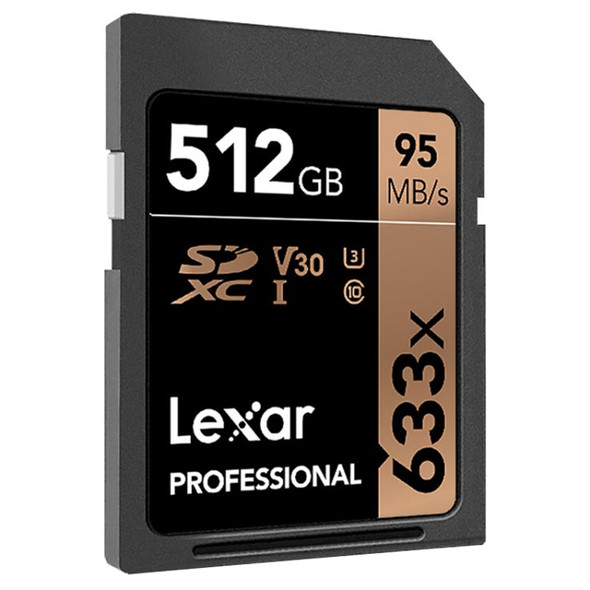 Lexar SD-633X High Speed SD Card SLR Camera Memory Card, Capacity: 512GB
