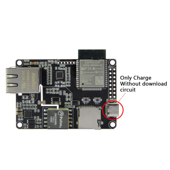 TTGO T-Internet-POE ESP3 Module Ethernet Adapters Extension Board