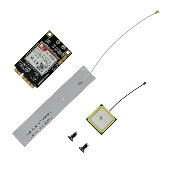 TTGO T-PCIE ESP32-WROVER-B AXP192 Chip WiFi Bluetooth Nano Card SIM Series Module Hardware Composable Development Board, SIM7000G-PCIE