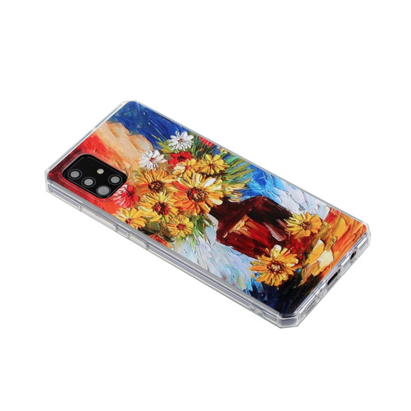 For Huawei P40 Oil Painting Pattern TPU Shockproof Case(Vase)