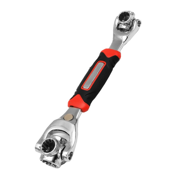 CY-0015 Multi-Function Universal Sleeve Wrench, Specification: 8-19mm 52 In 1 With Magnetic