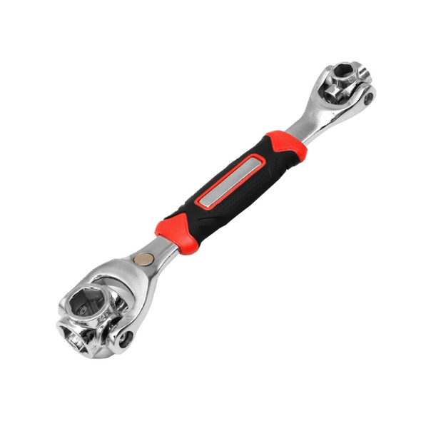 CY-0015 Multi-Function Universal Sleeve Wrench, Specification: 12-19mm 8 In 1 With Magnetic