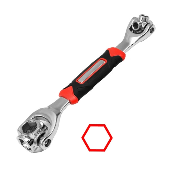 CY-0015 Multi-Function Universal Sleeve Wrench, Specification: 12-19mm 8 In 1