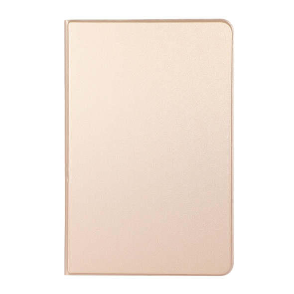 For Xiaomi Pad 5 Voltage Craft Texture TPU Horizontal Flip Protective Case with Holder(Gold)