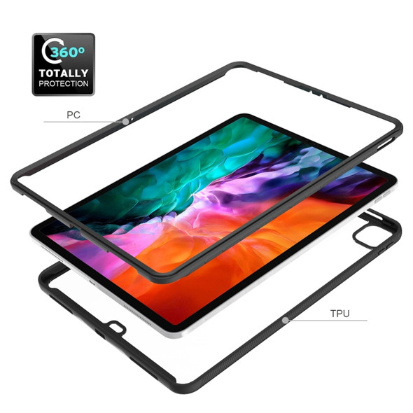 Starry Sky Solid Color Series Shockproof PC + TPU Protective Case For iPad Pro 12.9 2020 / 2018