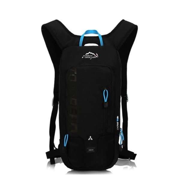 INOXTO Outdoor Running Bike Riding Backpack Sports Water Drinking Bag 46x22x11cm(Black)