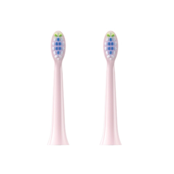 2 PCS / Set WK Electric Toothbrush Replaced Brush Head (Pink)