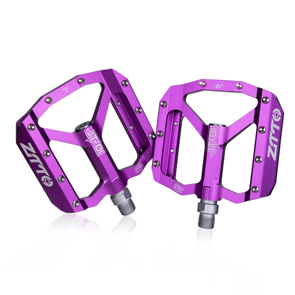 ZTTO Bike Pedal Ultralight Aluminum Alloy Bicycle Pedal (Purple)