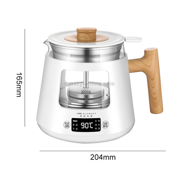 Original Xiaomi I38 LIFE ELEMENT Fully Automatic Steam Spray Tea Maker Teapot, CN Plug