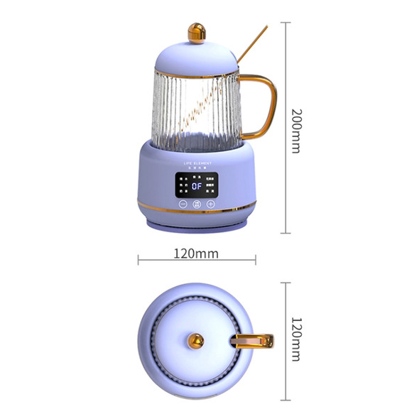 Original Xiaomi I156 LIFE ELEMENT Multifunctional Mini Tea Maker Teapot, CN Plug(Purple)