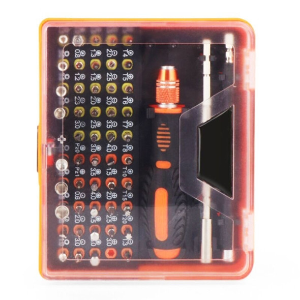 53 in 1 Multi-Function Chrome Vanadium Steel Glasses Screw Hardware Tool(Orange)