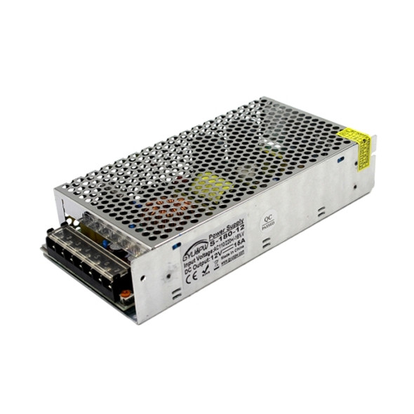 S-180-12 DC12V 15A 180W LED Regulated Switching Power Supply, Size: 199 x 98 x 42mm
