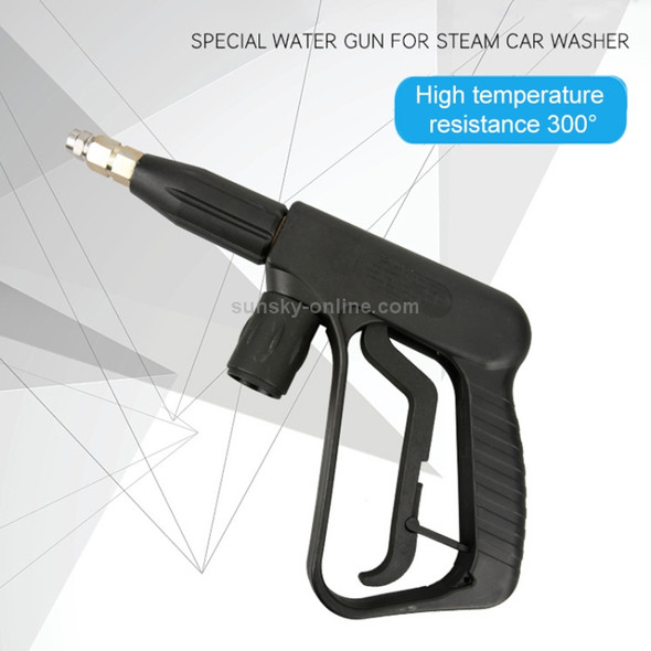 High Temperature High Pressure Large Hole Nozzle Water Gun for Steam Car Washer, Spray Nozzle Cylindrical: 2.0