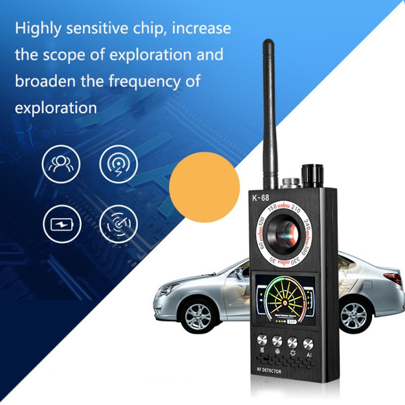 K68 Hotel Anti-Sneak Shooting Anti-Location Automatic Detection Anti-Eavesdropping And Anti-Monitoring Camera Signal Detector