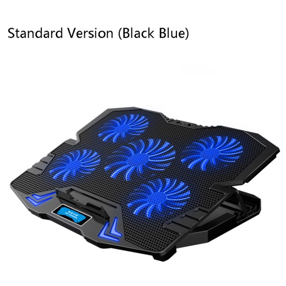 ICE COOREL K5 Laptop Radiator Computer Cooling Bracket, Colour: Standard Version (Black Blue)