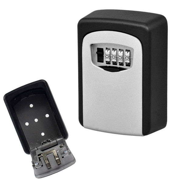 Wall-mounted Key Lock Box Household Pssword Safe Box