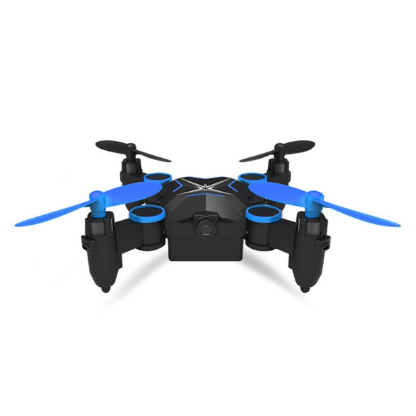 HELIWAY 901H Mini Foldable 4-Axis Quadcopter with Remote Control, Support  Headless Mode & Air Pressure Constant(Blue)