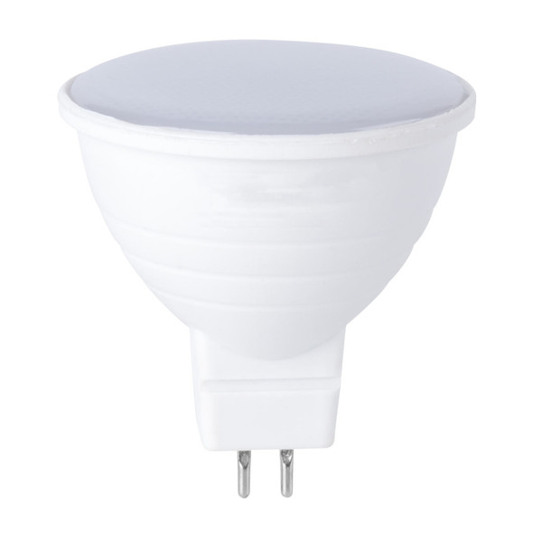 4 PCS LED Light Cup 2835 Patch Energy-Saving Bulb Plastic Clad Aluminum Light Cup, Power: 5W 6Beads(MR16 Milky White Cover (Warm Light))