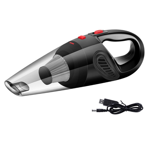 High-Power Small Handheld Car Vacuum Cleaner Wireless Vacuum Cleaner with USB Cable