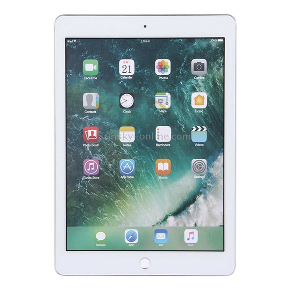 For iPad 9.7 (2017) Color Screen Non-Working Fake Dummy Display Model (Silver + White)