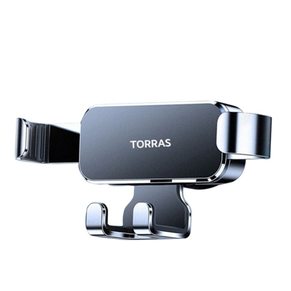 TORRAS W63 Alloy Gravity Car Air Outlet Holder(Matte Black)