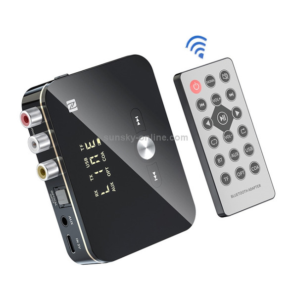 M8 NFC 2 in 1 NFC Optical Coaxial Bluetooth 5.0 Audio Transmitter Receiver with Digital Display