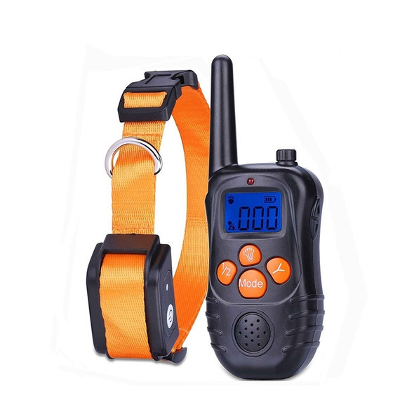 998DC Bark Stopper Remote Control Electric Shock Collar Dog Training Device, Plug Type:AU Plug