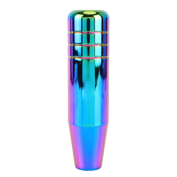 Universal Colorful Long Strip Shape Car Gear Shift Knob Modified Shifter Lever Knob, Length: 13cm