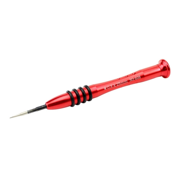 JIAFA JF-668 0.8 Pentalobe 0.8 Screwdriver for iPhone Charging Port Screws(Red)